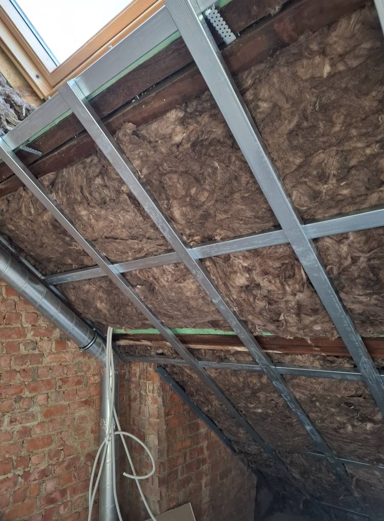 Isolation thermique sous toiture Anderlecht